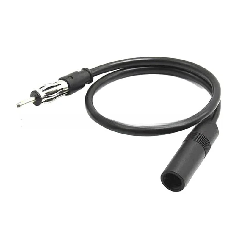 Automotive General Male Female Radio AM/FM Antenna Adapter Extension Cable FM Radio Extension Cable