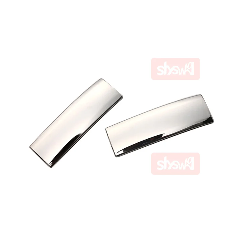 For Toyota Noah 80 2014 2018 Interior Door Handle Cover 2 PCS Car Decoratie Stickers Stainless Steel Silver Chrome Accessories