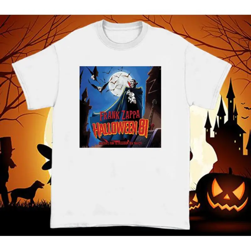 

Футболка Singer Frank Zappa Halloween, все размеры от S до 4XL, белая, NL514
