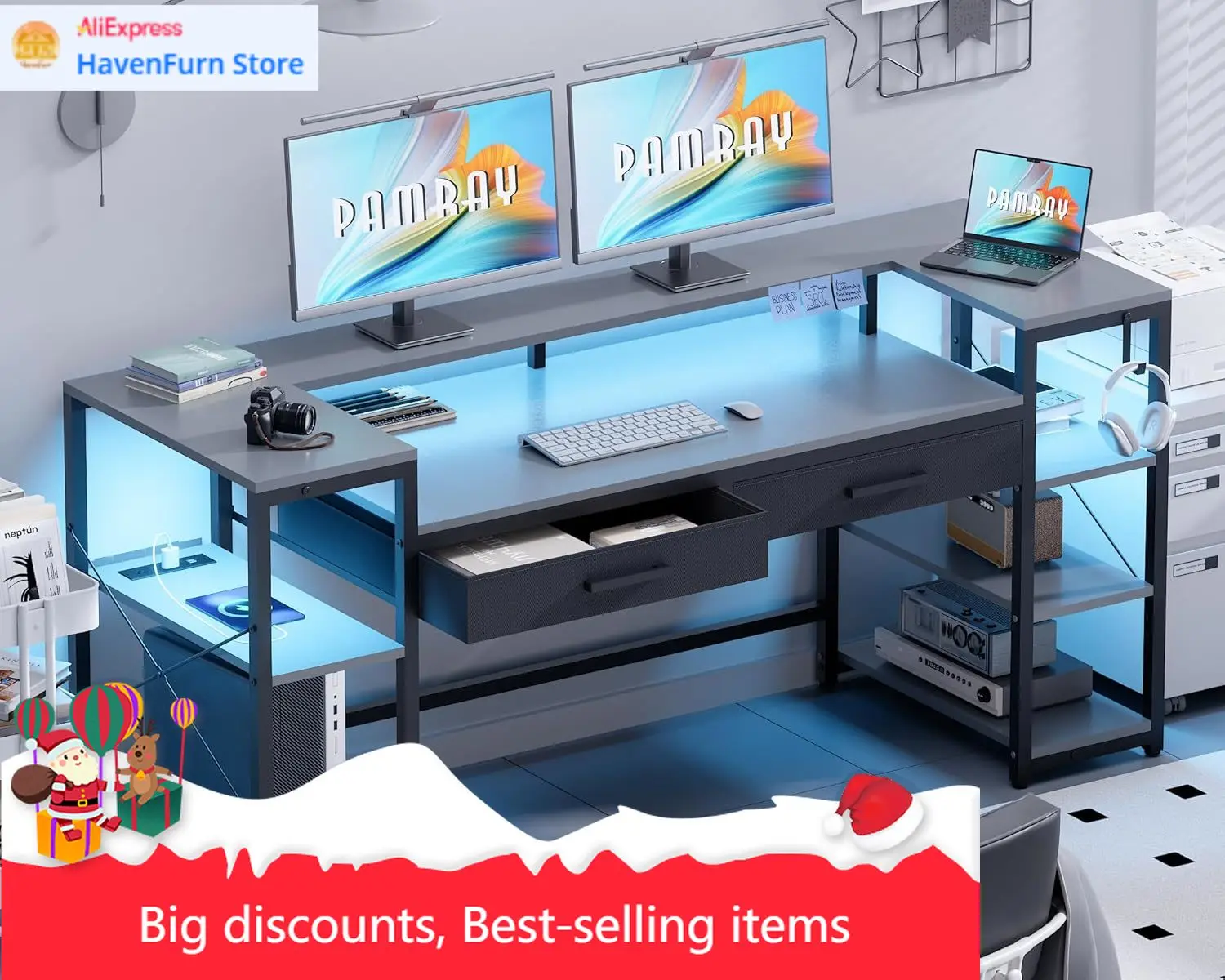 58 Inch Computer De…