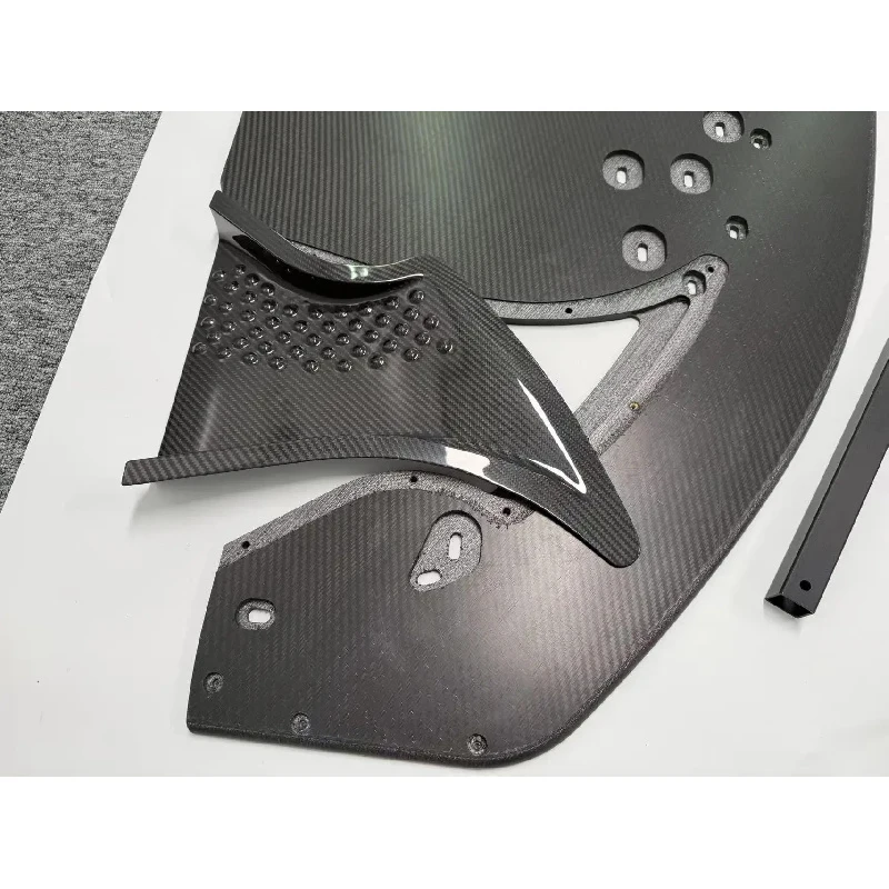 Hot selling Fitment Body Kit Bumper Skirt for Carbon Fiber Front Lip Side