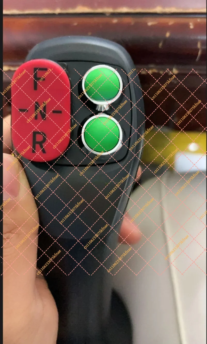 Multifunctional Excavator Forklift Joystick Handle 2 Button Seesaw Switch Forward Backward Neutral Control Operating Lever