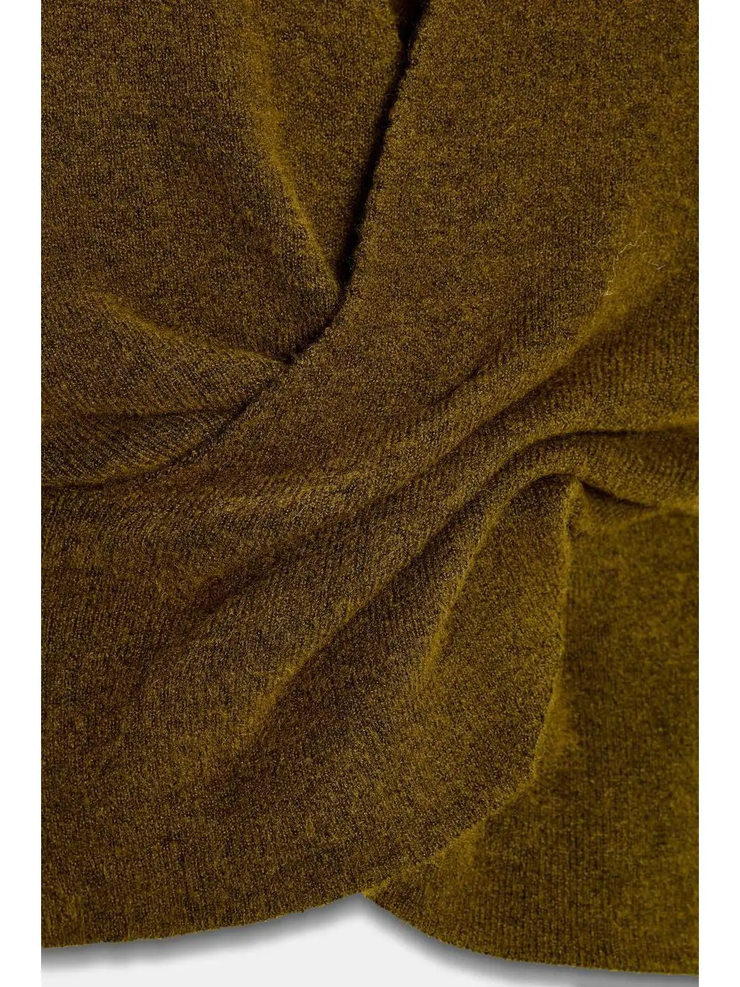 الشتاء محبوك عادية ort Sve العلوي المرأة فضفاضة تناسب V-Ne مطوية التفاصيل الترفيه Faion اللون الأساسي