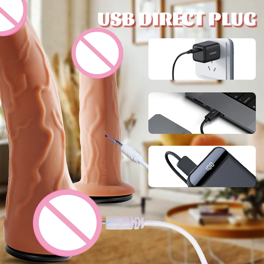 Strap On Double Head Telescopic Dildo Vibrator Realistic Wearable Massager Artificial Panties For Lesbian Adult Products Sex Toy - Image 3