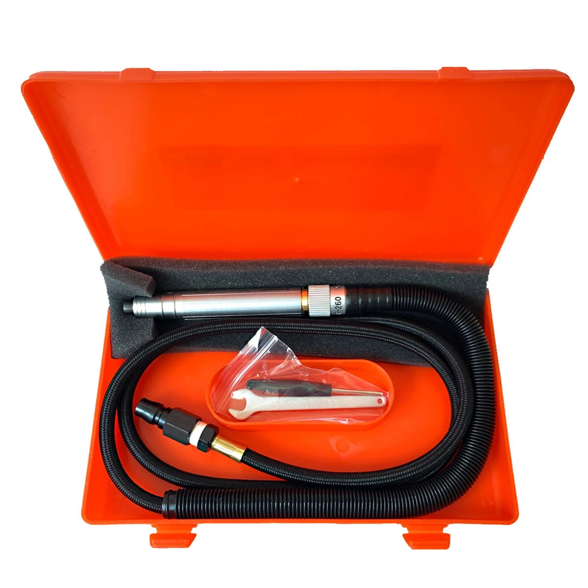 GP-260 60000RPM Pneumatic Rotary Tool | High-Speed Mould & Metal Polishing Straight Shank Industrial Grinder for Precision Work