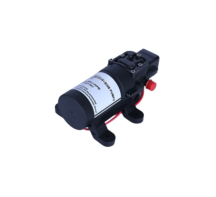 

High pressure electric car wash pump 12v 24v spray diaphragm pump electric water small drug pumping self-priming