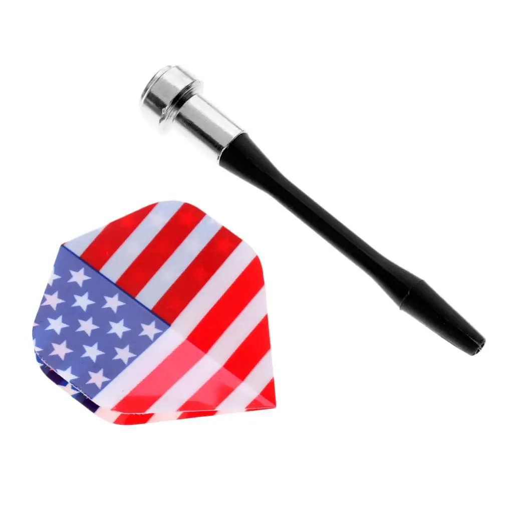 

Magnetic Safe Darts Plastic Alloy National Flag Style Dartboard Surround Replacement for Kids Game Play