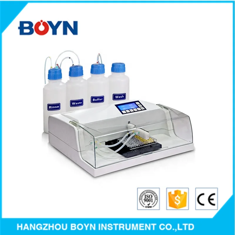 DRW-320 Elisa High Quality Hospital Automatic Smart LCD Touch Screen Display Microplate Washer for Diagnosis Purpose