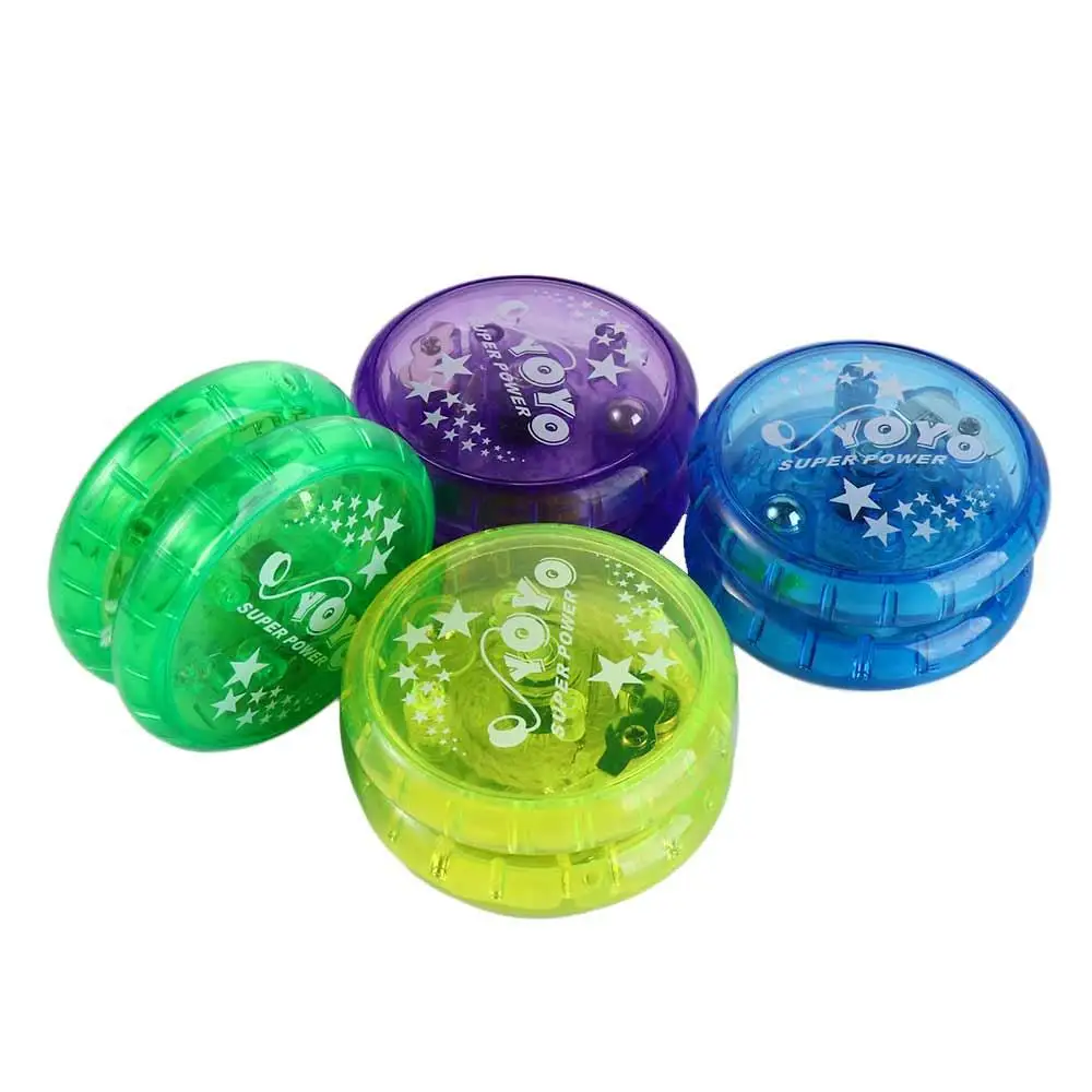 Bola Yoyo luminosa para crianças, Yoyo de alta velocidade, luz LED, piscando, jogo cerebral, brinquedo de entretenimento, crianças