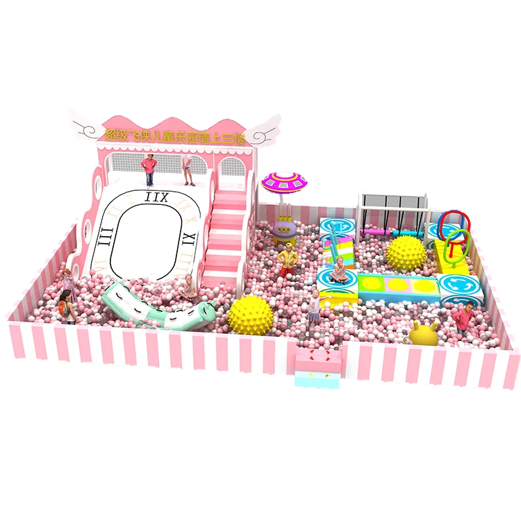 Indoor Kids Commercial Amusement Parks Colorful Children Playground Equipment Indoor Playground With Slide