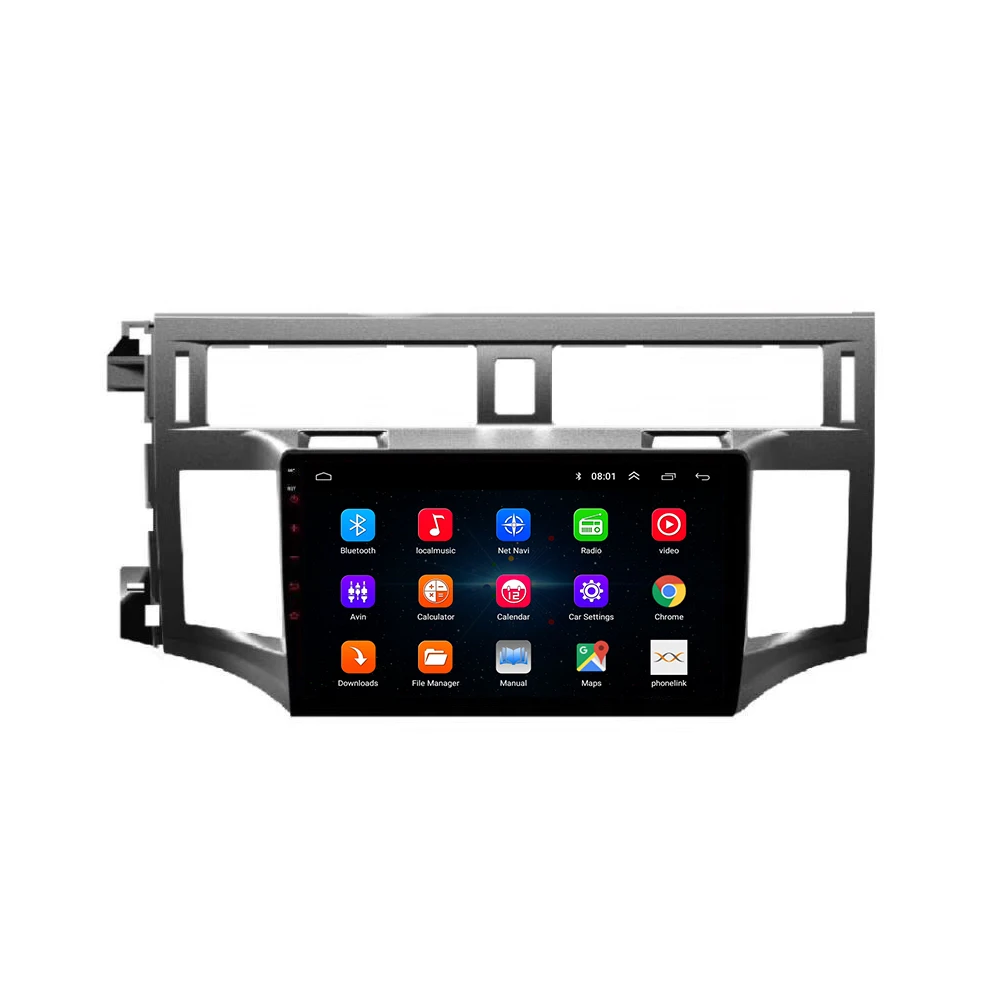 Dla Toyota Avalon 2006-2011 Radio Headunit Device Double 2 Din Octa-Core Quad Android Car Stereo GPS Navigation Carplay