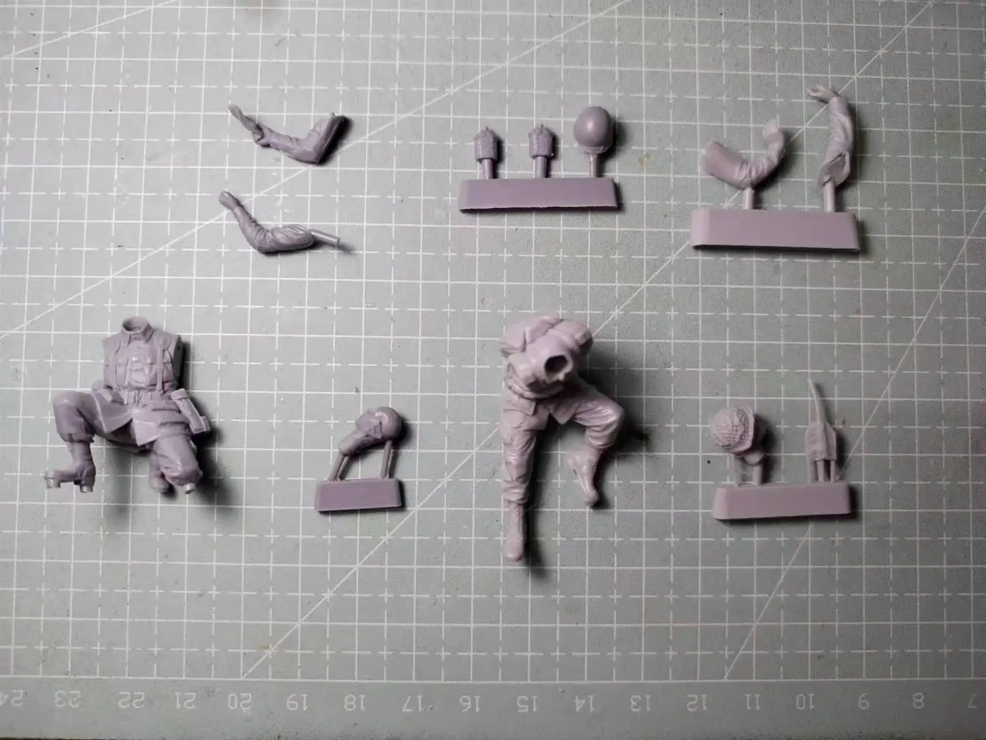 1/35 Resin Model Figure GK,Unassembled and unpainted kit