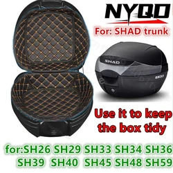 For SHAD trunk liner SH26 SH29 SH33 SH34 SH36 SH39 SH40 SH45 SH48 SH59 up below Motorcycle accessories trunk lining 1PC or 2PC