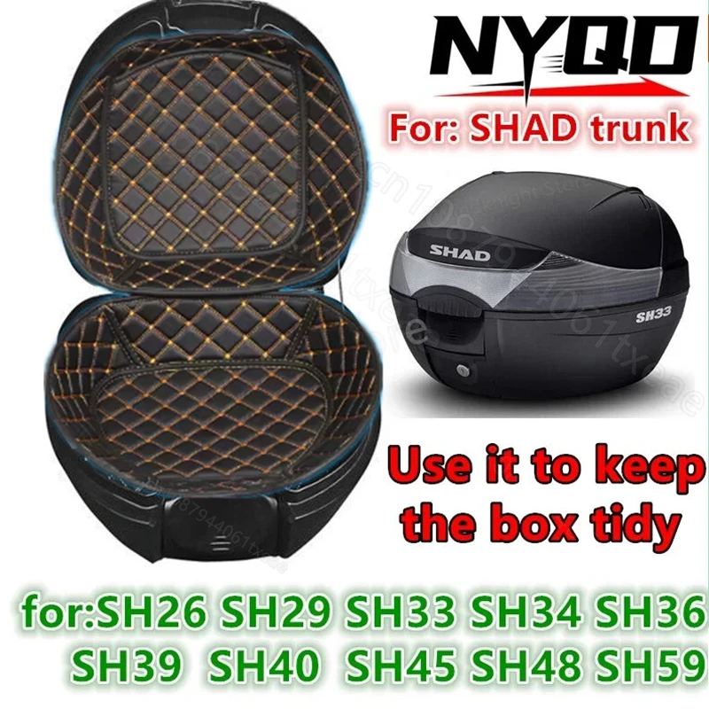 For SHAD trunk liner SH26 SH29 SH33 SH34 SH36 SH39 SH40 SH45 SH48 SH59 up and below Motorcycle accessories trunk lining