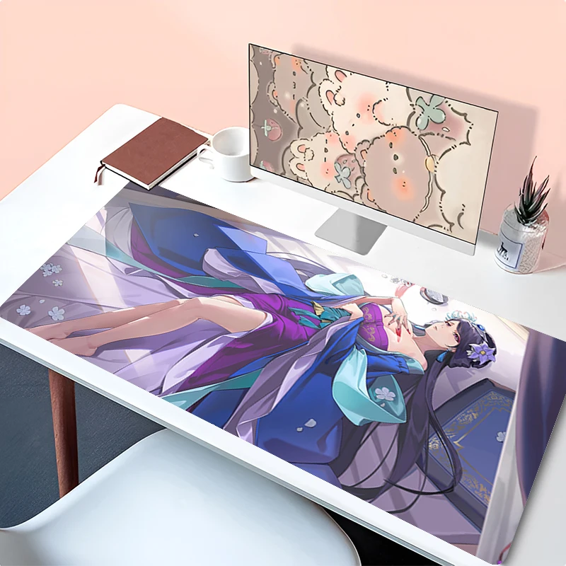 Muismat Anime Muismat Gaming Accessoires Kantoor HD Toetsenbord Pad Grote Bureaumat PC Rubber De Apotheker Dagboeken Uitgebreide Pad