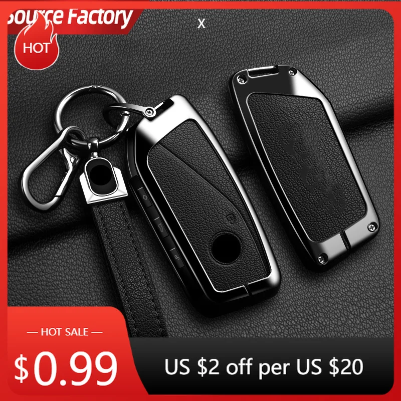 

Автомобильные наклейки, чехол для ключей из сплава для BMW X1 U11 X7 G07 XM G09 i7 7 серии G70 LCI iX I20 U06 G81 M3 2023, защитный ключ