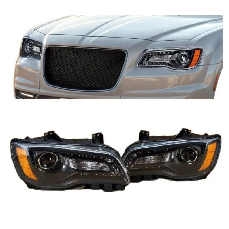 

1 Pair Headlight Head Light for Chrysler 300 2011 2012 2013 2014