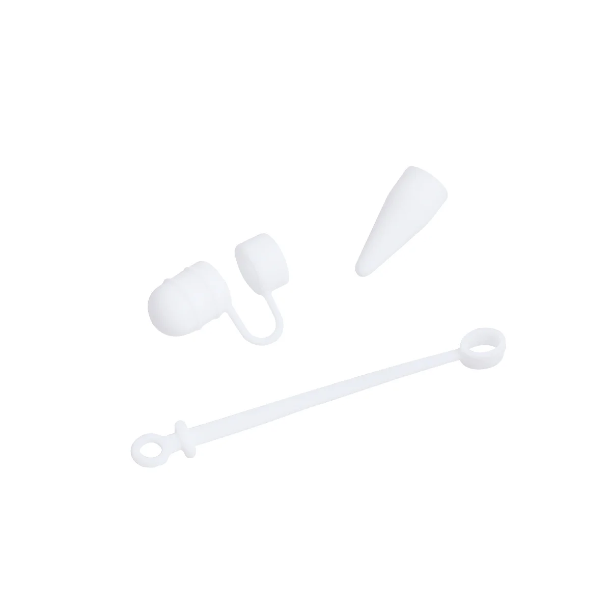 

3 шт. силиконовый защитный чехол для стилуса, прочный колпачок для наконечника, совместимый с Apple Pencil, герметичный противоударный чехол с наконечником