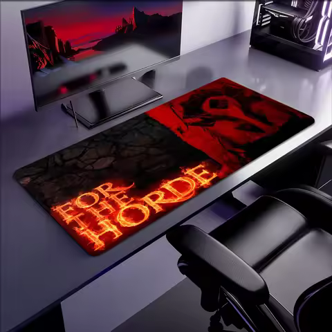 Rubber W-World Desktop XXL Desk Mats Non-slip Game Gaming Thickened Large O-Of MousePad W-Warcraft Office