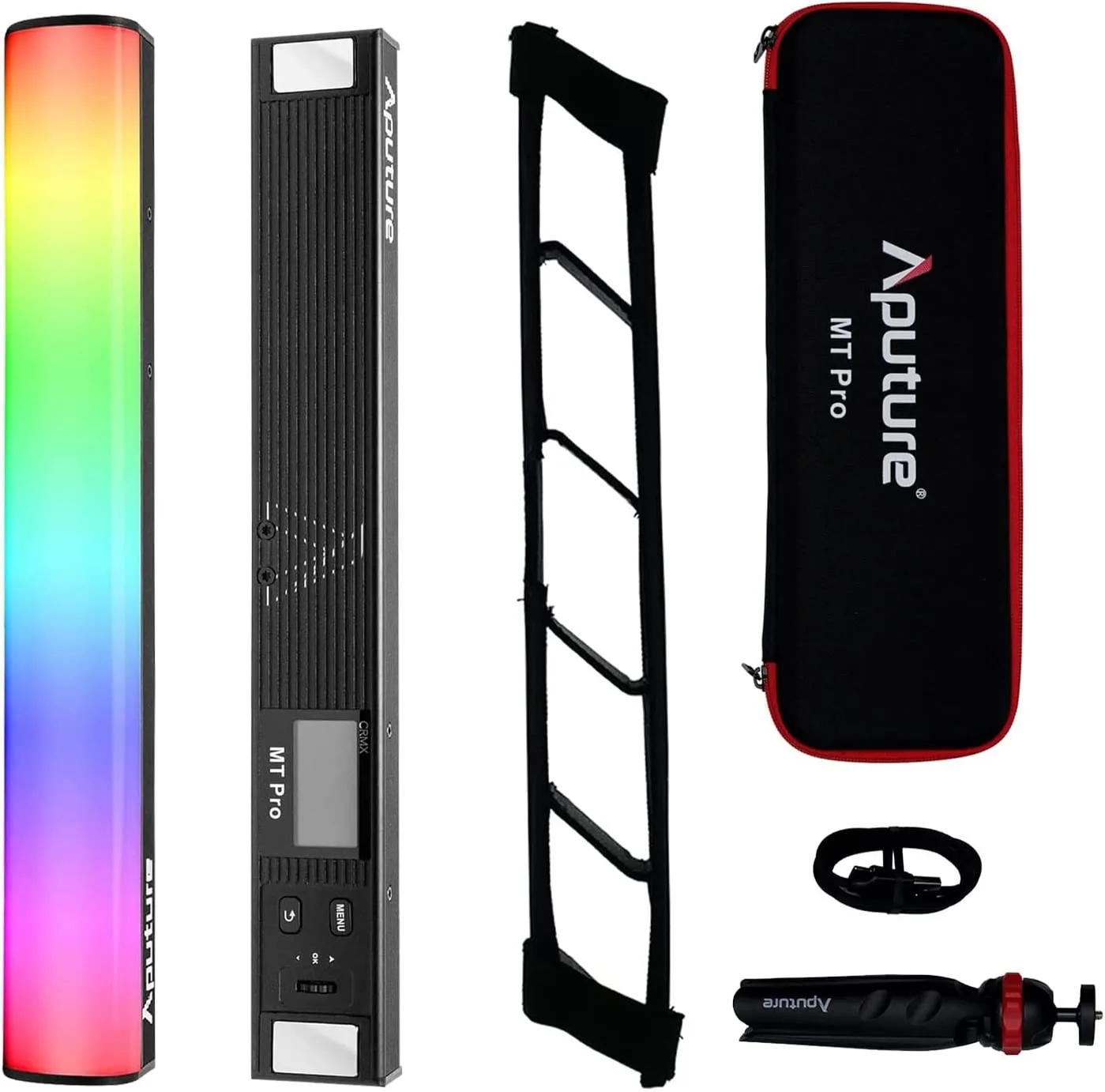 Aputure MT Pro Mini LED Tube Light Full-color RGBWW 36 Pixels Magnetic Attraction Light Stick Video Studio Photography Lighting