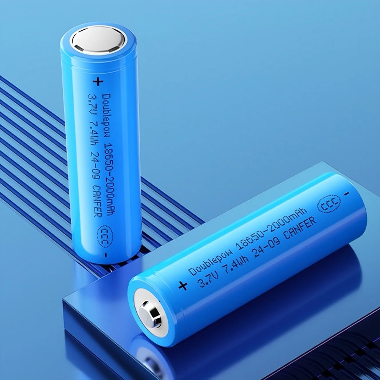 10 SZTUK akumulatorów 18650 3.7V 2000mAh, ładowarka do akumulatorów litowych 18650 do latarki, projektora, elektrycznej łapki na komary