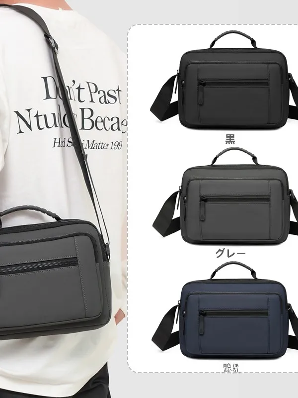 novo-2025-masculino-casual-busin-crossbody-saco-leve-horizontal-sle-oulder-saco-de-poliester-fecho-com-ziper-bolsa