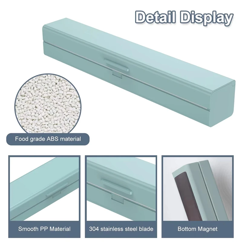 Резак для пленки LICE-Cling — многоразовый диспенсер для пищевой пластиковой пленки для хранения на кухне, аксессуары для дома