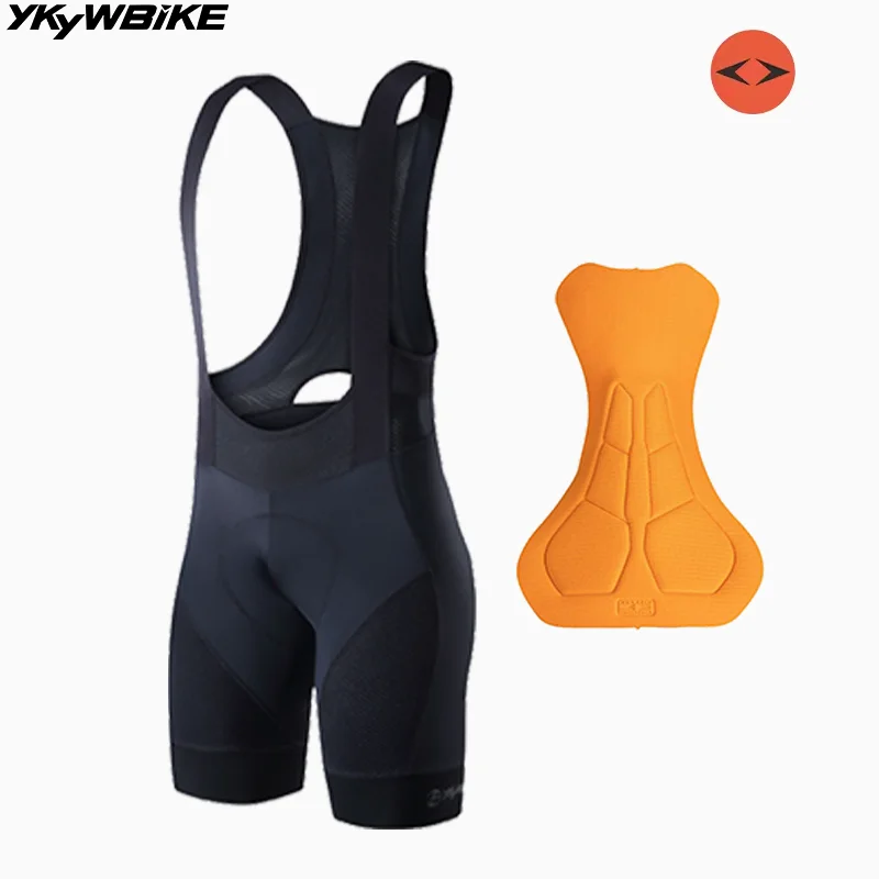 

YKYW 2025 Summer Men's Cycling Bib Shorts Italy Elastic Interface Padding 7 Hours Riding Tight Fit Shorts Bicycle Bib Pants