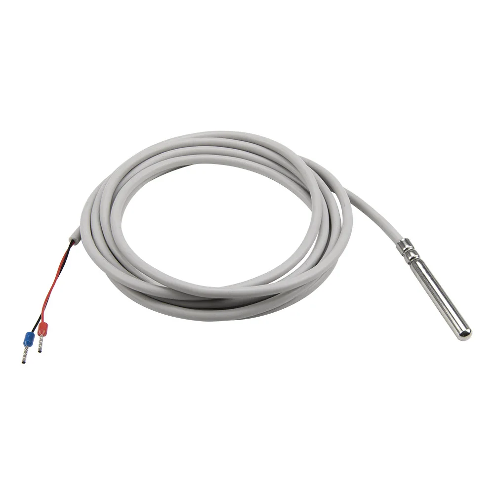 FTARP03 NTC 2m silica gel cable stainless steel waterproof probe 10K resistance RTD temperature sensor