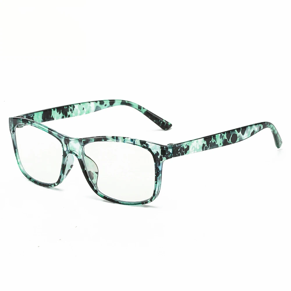 Fashion Elegant Print Flower Reading Glasses Eye Protection Anti Blue Light Presbyopic Eyeglasses Women Ultralight Frame Eyewear