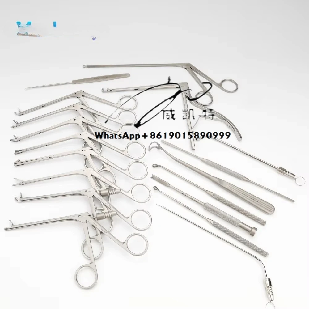 Medical ENT Surgical Instruments Set, Surgery Instruments Nasal Forceps Suction Tube for ENT