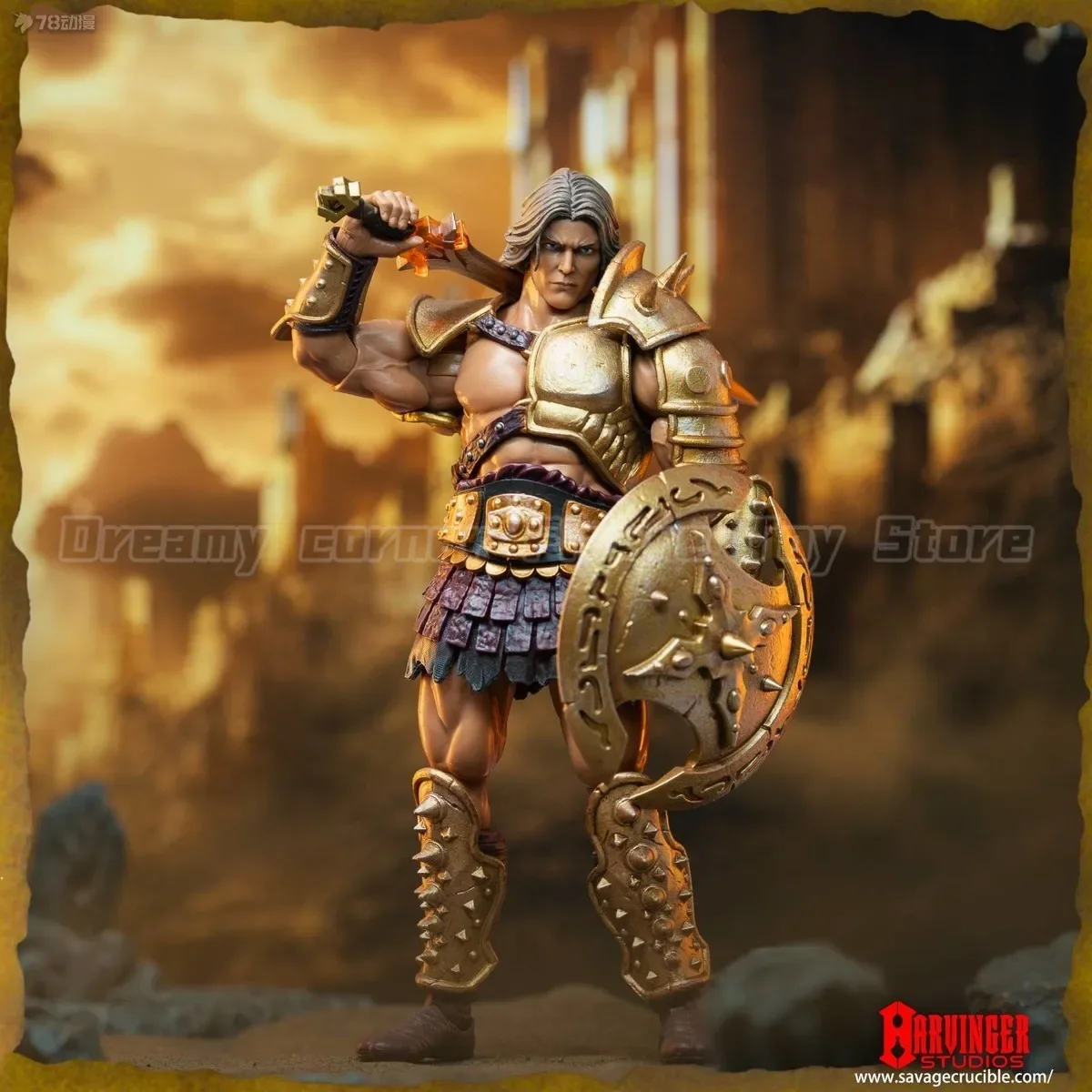 【In Stock】Original Savage Crucible Savage Furnace Barbarian Series WhoMan 1/12 Action Figure Toys