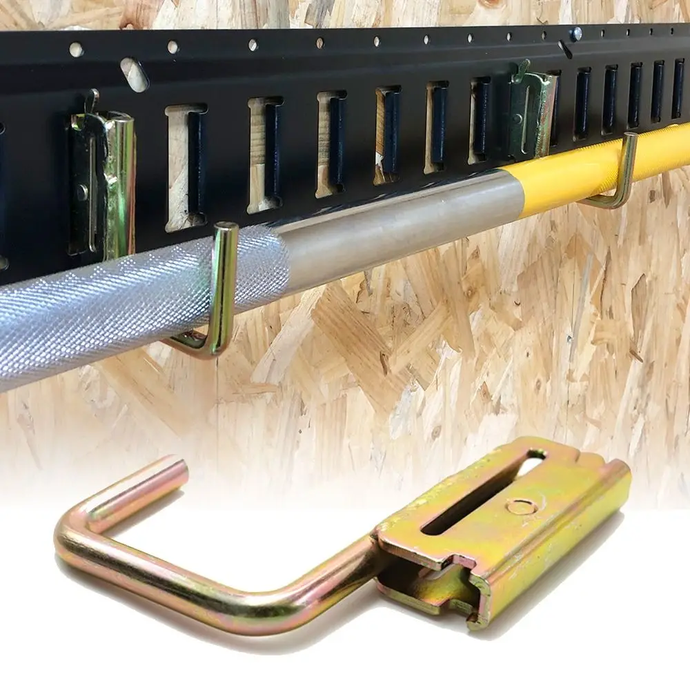 Max Load 1200 Pounds E Track Hooks Steel Heavy Duty E Track J Hook Corrosion Resistant Universal Cargo Tie Down Hooks