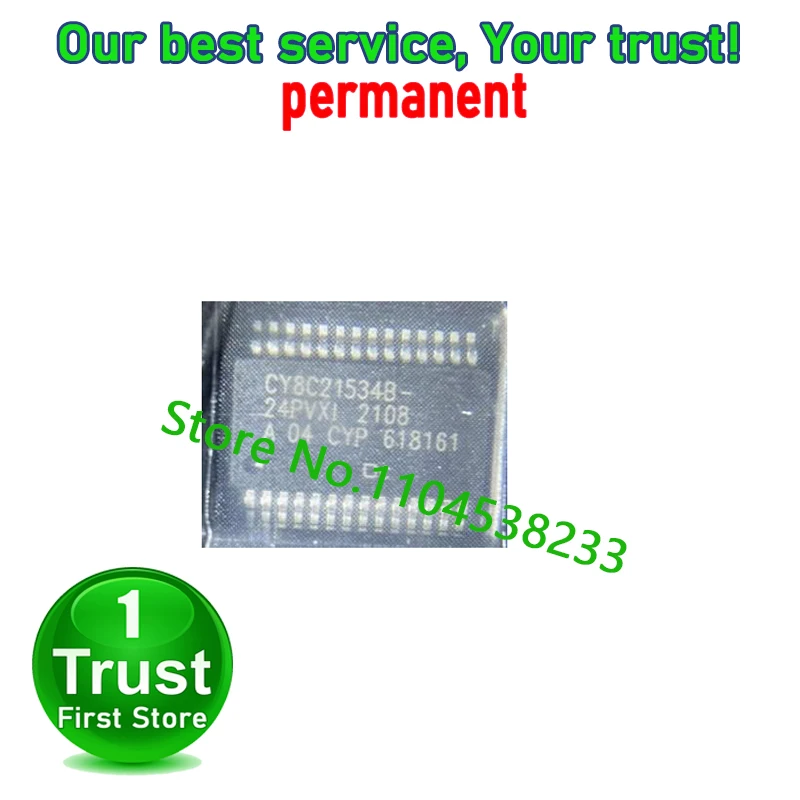 2-10PCS/LOT  CY8C21534B-24PVXI SSOP28   Trust First   in stock