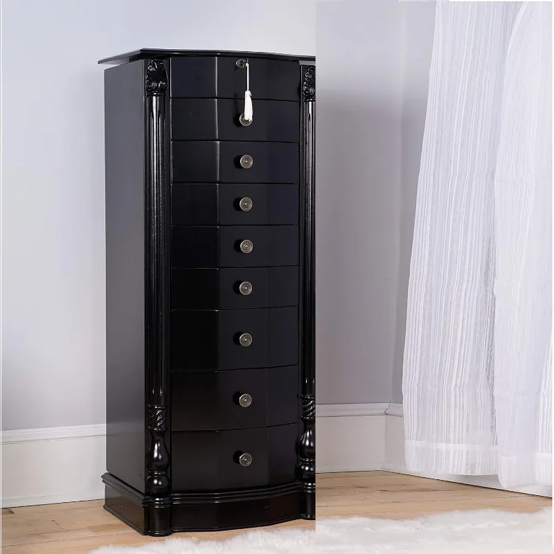 

Elizabeth Jewelry Armoire, Black