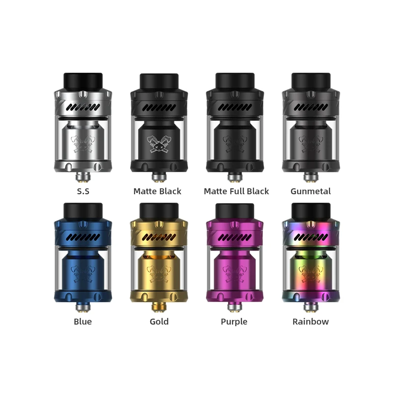 الأصلي Hellvape الميت الأرنب 3 خزان RTA 5.5 مللي المزدوج لفائف Postless سطح السفينة 3.5/5.5 مللي مكافحة تسرب السجائر الإلكترونية V3 البخاخة