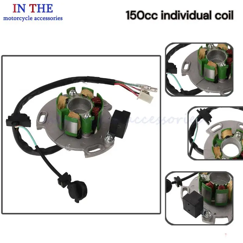 

Electromagnetic Stator Coil Accessories for Lifan 150cc Electric Vehicle