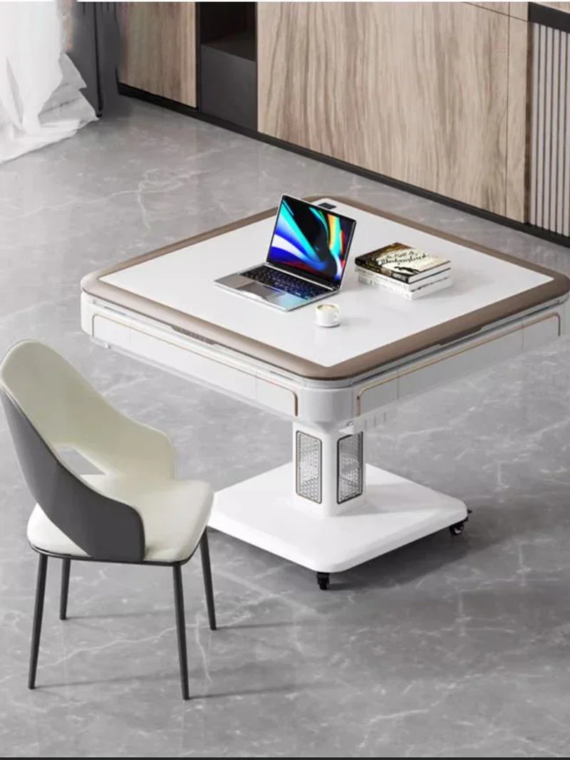 Advanced Fold Dining Table Mobile Automatic Shuffling Relaxation Mahjong Table Study Low Volume Home Furniture