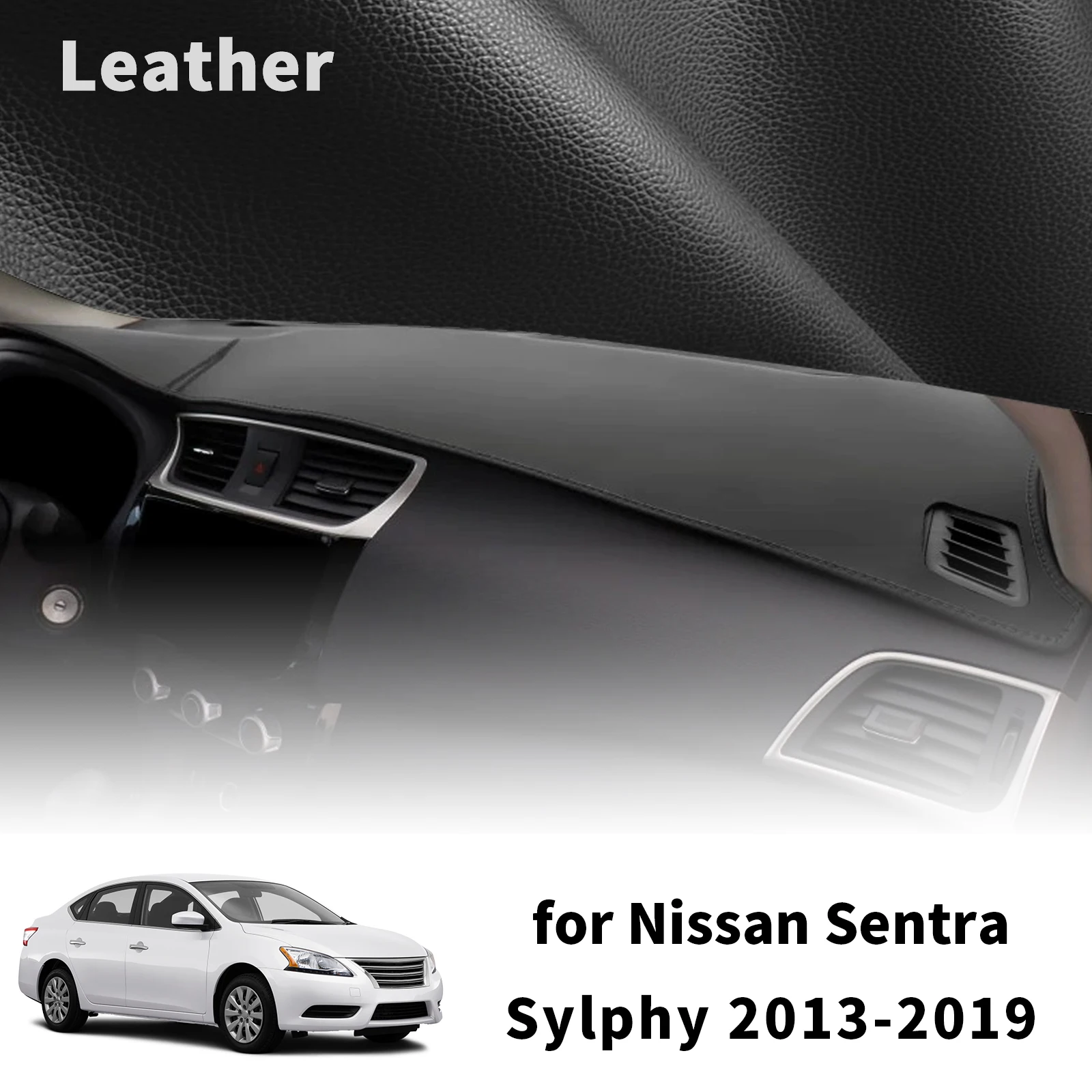 日産-セントラ-2013-2014-2019-シルフィ用-​-​-カーダッシュマット、ダッシュボードカバー、サンシェード、保護用カーペット、アクセサリー