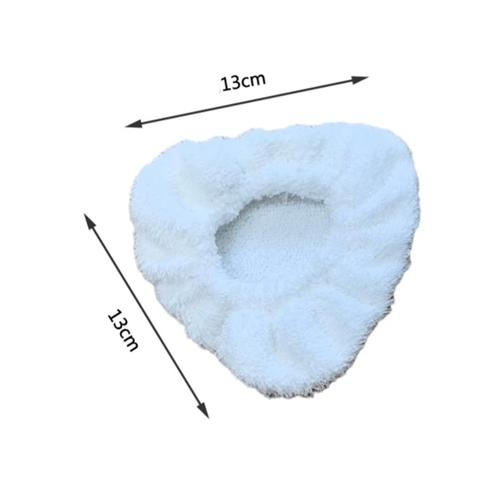 Small Triangle Bonnets–Reusable Microfiber Cleaning Pads For Dupray Steam Cleaner For MCCULLOCH,for Awasky Microfiber Bonnets