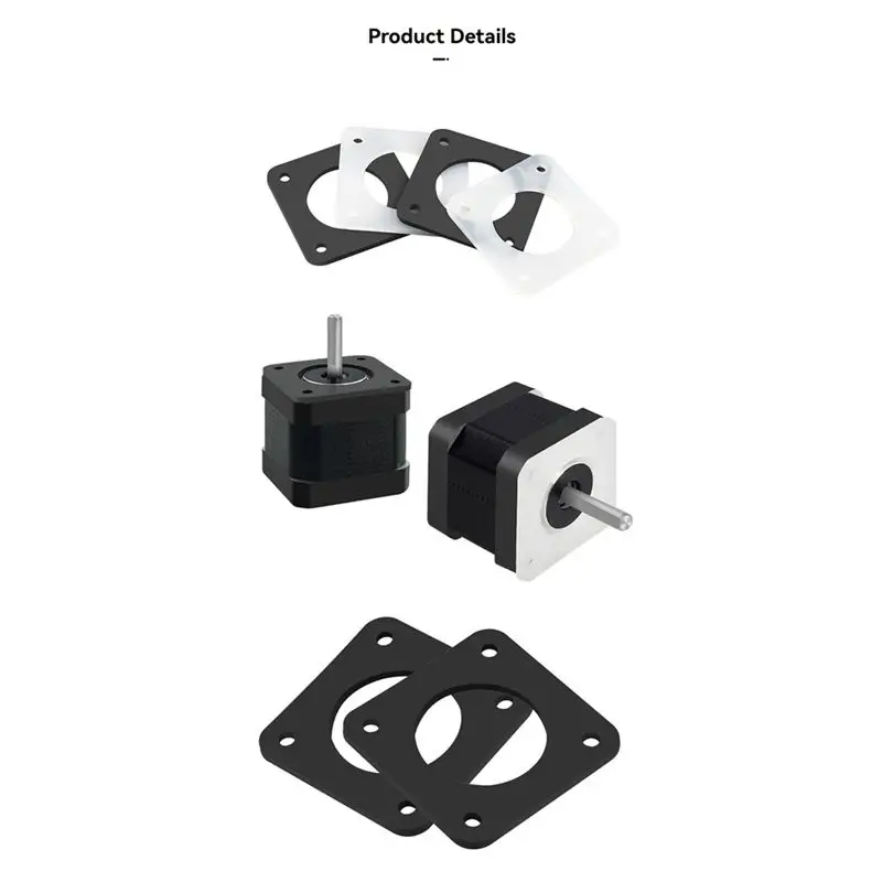 N35R-Stepper Motor Damper Kit Stepper Motor Damper Kit CNC Machine Parts, Noise Reduction, Vibration Isolation B