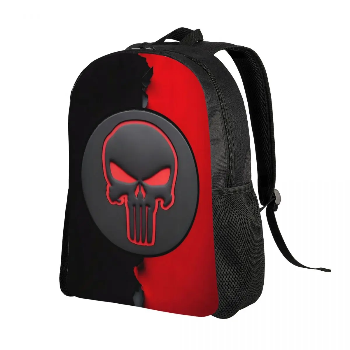 مخصص المعاقب العصرية خارقة محمول على ظهره الرجال النساء حقيبة الكتب الموضة للمدرسة كلية طالب كاريكاتير حقيبة