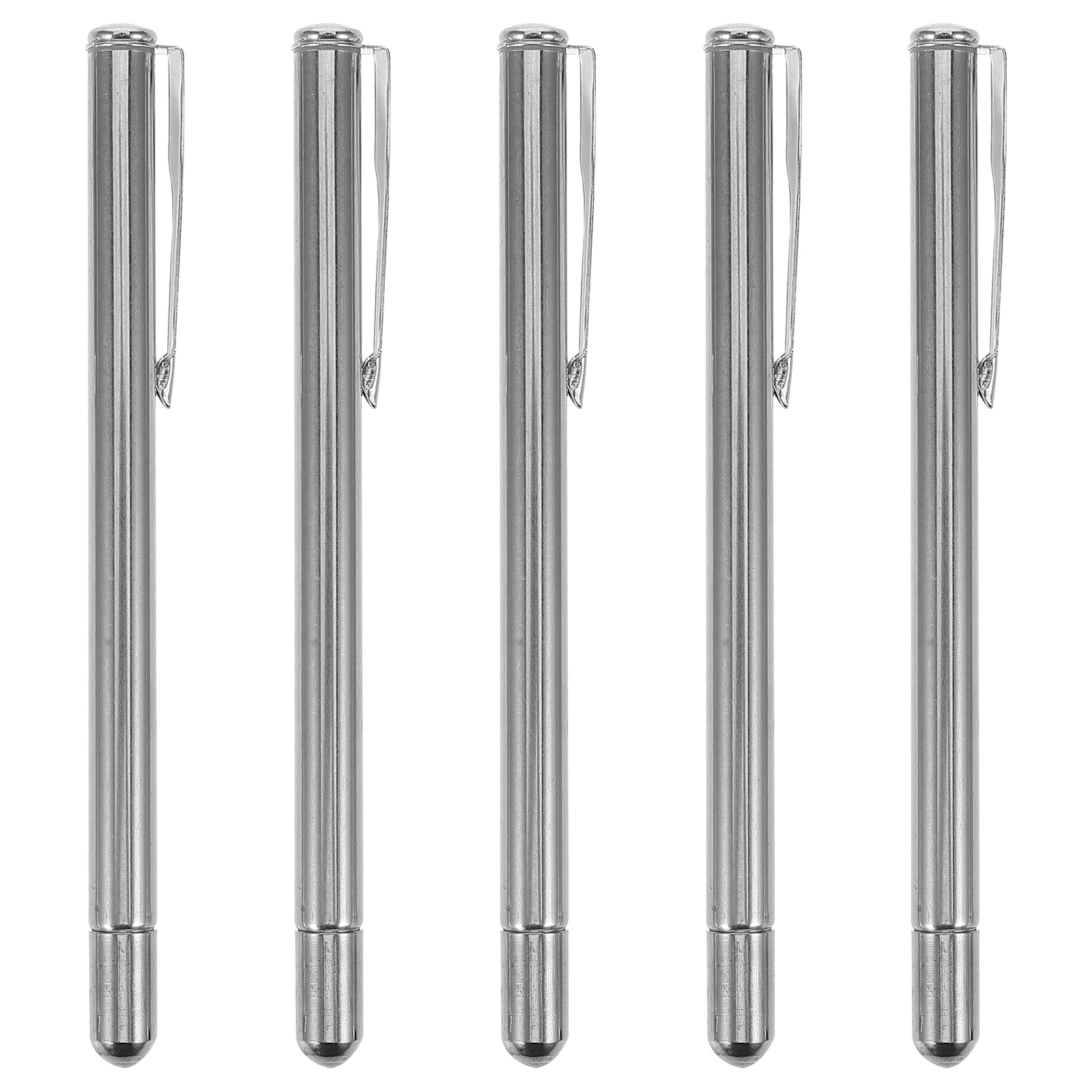 

5pcs Telescopic Teachers Pointer Hand Pointer With Finger Clip Whiteboard Extendable Teaching Stick For Classroom Presentations