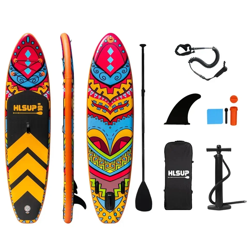 Stand-Up Inflatable Paddle Board For Outdoor Stand-Up Paddleboarding