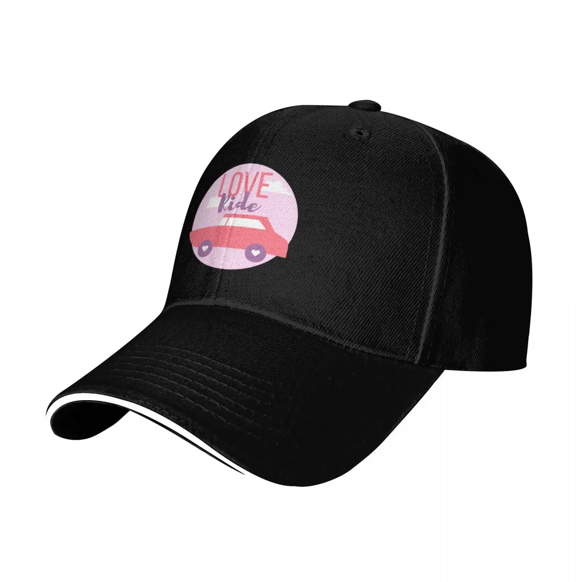 Love Ride Baseball Cap Casual Daily Wear Quick Dry Performance Cotton Twill Breathable