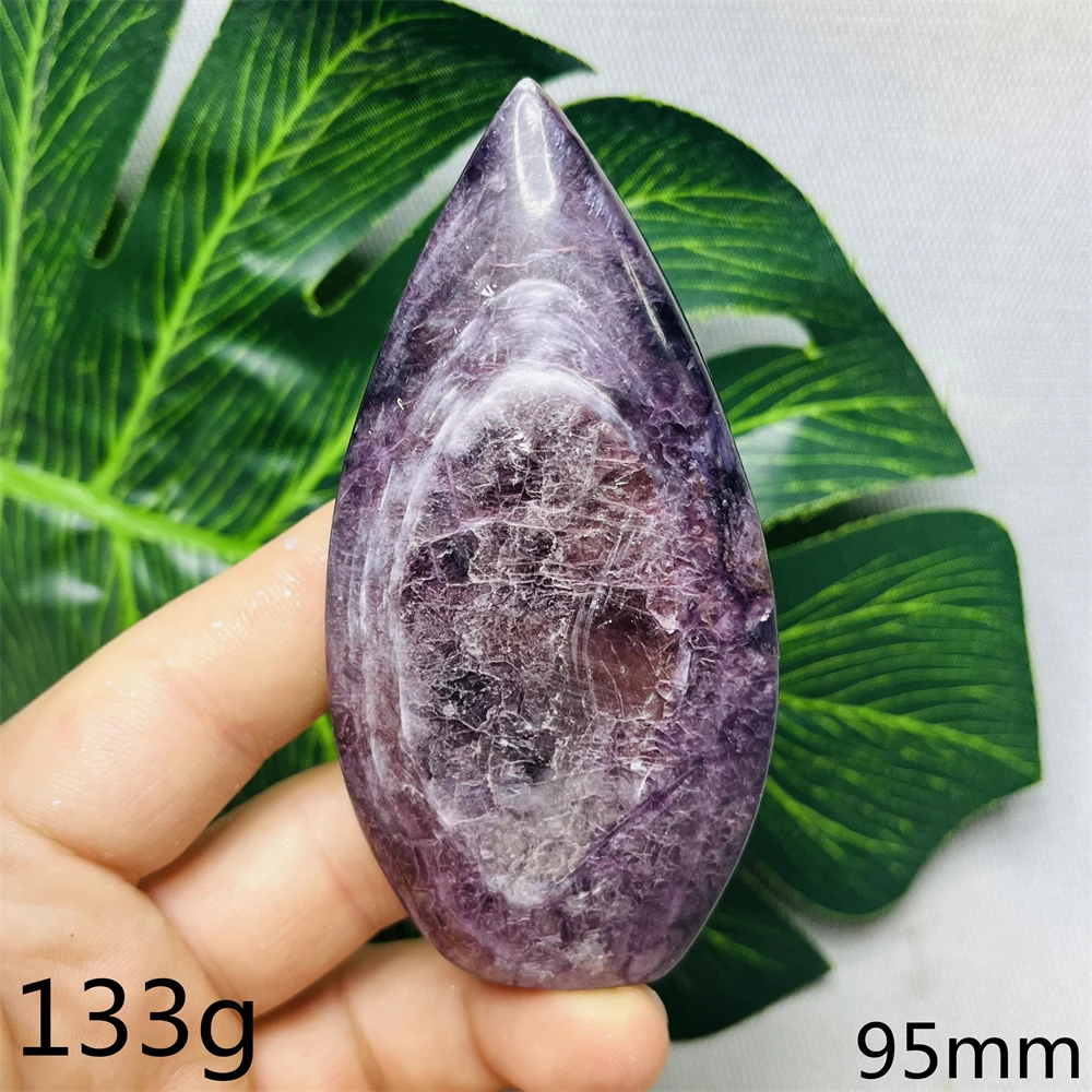 American Purple Natural Mica Slice Silver Flash Crystal Free Form Tower Home Room Decorative Jewelry Witchcraft Altar Healing