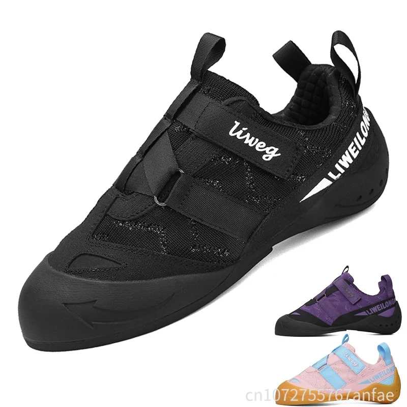 

Professional Teenager Rock-Climbing Shoes Indoor Outdoor Climbing Shoes Beginners Entry-level Rock-Climbing Training Shoes