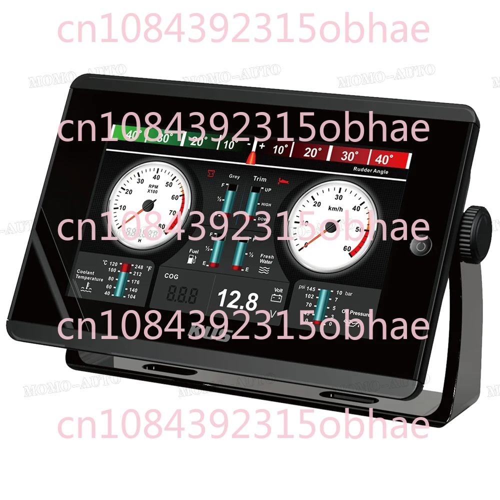 KMB-70 Fuel Twin Engine Vehicle and Ship Universal Multi-function Meter, Compatible with J1939 or NMEA2000 Network