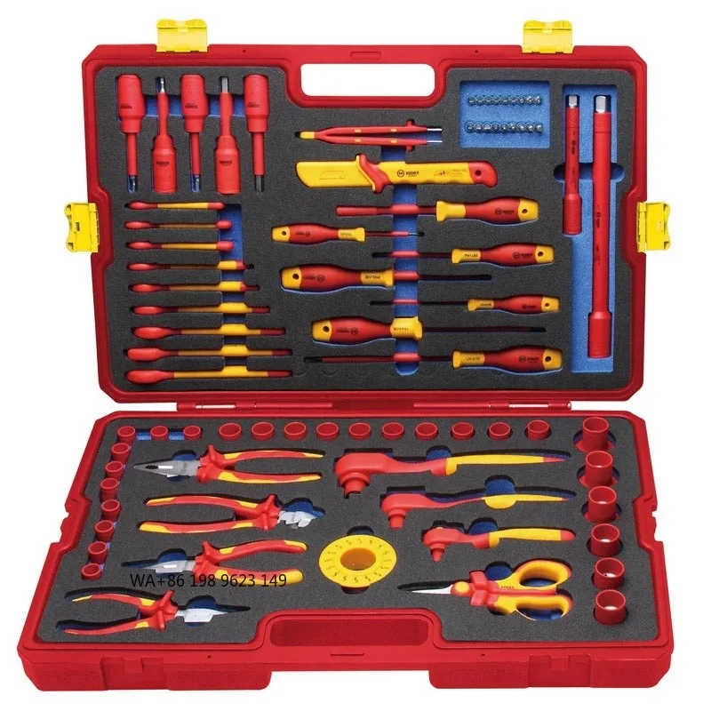 Hot Selling Insulated Screwdriver Tool Set With Storage Box Durable Hand Tools For Electrician Electrical Working Maintenance