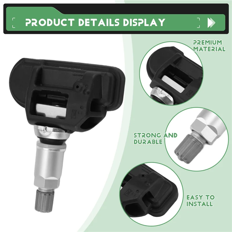 

2PCS TPMS Tire Pressure Monitoring Sensor A0009050030 For Mercedes Benz W176 W205 X253 W212 W221 W447 W166 W463